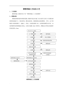 钢管拱施工方法及工艺