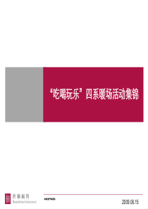 1房地产新颖暖场活动方案集锦
