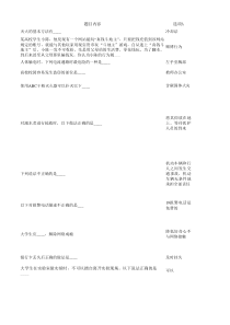 大学新生安全知识题库-发布版