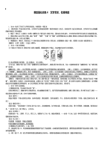 中考语文专题强化训练：文学常识(含答案解析)