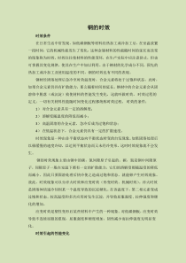 钢材的时效解析