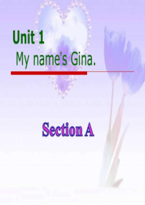 2019新人教版七年级上册英语第一单元课件