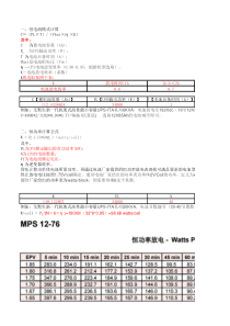 UPS蓄电池计算公式