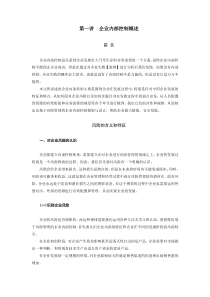 内部控制风险管理(DOC 60页)