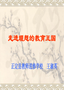 走进理想的教育王国