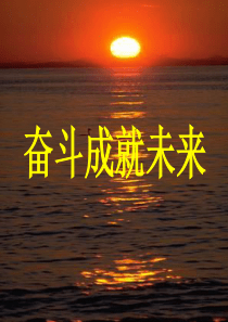 鲁教版九年级思品《奋斗成就未来》ppt