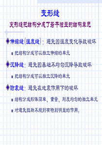 高层建筑  第2章-2.11 变形缝 抗震等级 裙房