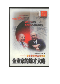 企业家的雄才大略