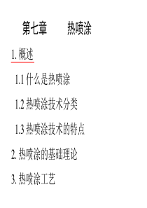 第七章_热喷涂