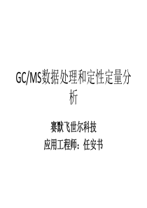 4 GC-MS数据处理和定性定量分析