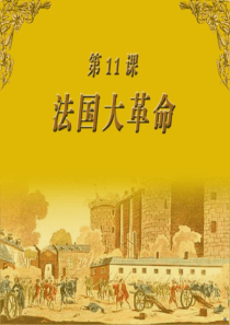 历史：第11课 法国大革命课件(岳麓版九年级上)