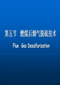 大气污染控制工程第八章,第五节湿法烟气脱硫技术3