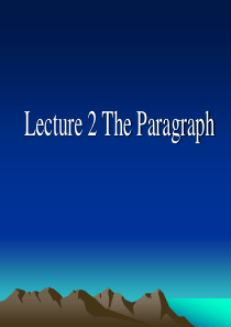 英语写作lecture2