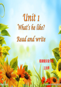 英语说课ppt模板