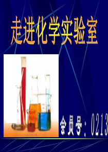 1-3走进化学实验室