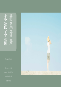 工作总结PPT羊羊素材铺355