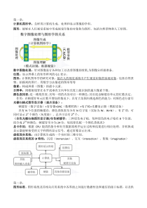 计算机图形学名词解释
