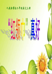 新课标人教版二年级语文上册_《红领巾真好》PPT课件 (3)