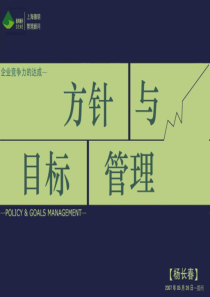 方针与目标管理