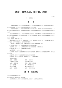 系统解剖学讲义(---完美版---)