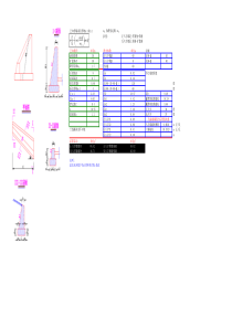 桥涵八字墙体积计算公式
