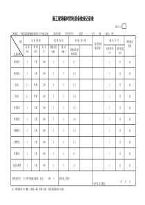 施工现场临时用电设备检查记录表2(已填)