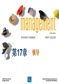 第17章作为领导者的管理者