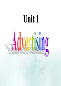 牛津译林版 M4U1 advertising word power