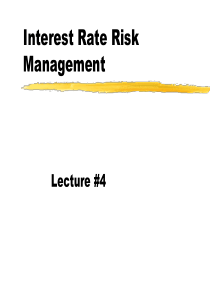 建设银行利率风险管理