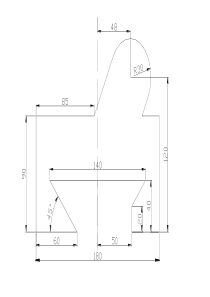 机械制图简单二维图形