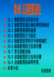 机械制图课件第十章.装配图