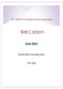 lecture-6(宾夕法尼亚大学二代测序数据分析教程)