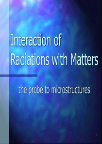 2019材料表征教学资料-interaction.ppt