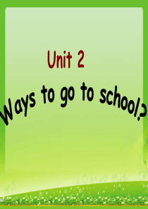 2014新pep六年级上册Unit2(第一课时)课件