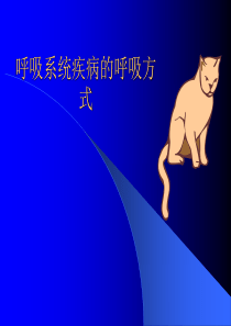 猫呼吸系统疾病诊断