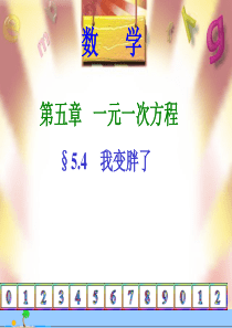 ((北师大版))[[初一数学课件]]七年级数学上册《我变胖了》PPT课件