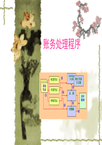 (重点)账务处理程序