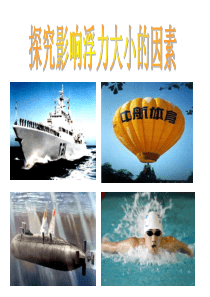 上课用：探究影响浮力大小的因素课件