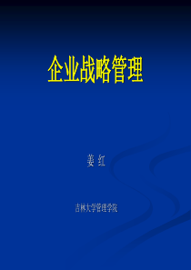 企业战略管理(4章)