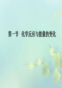 人教版高中化学选修4第一章全部课件
