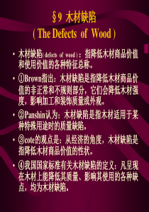 木材学双语教案-第9章