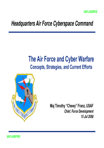 美国空军赛博作战策略