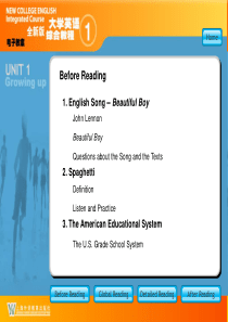 大学英语优秀课件