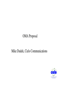 OMA-Proposal