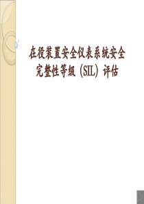 在役装置SIL评估内容及流程（PPT53页)