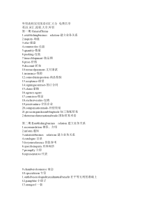 外贸流程实用英语词汇大全 免费共享