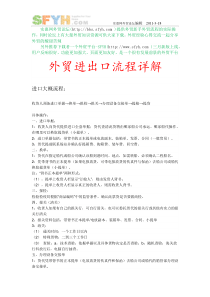 外贸进出口流程详解