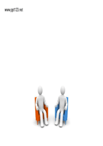 商务交流对话――3D小人图片素材