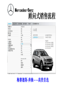 奔驰_顾问式销售流程（PPT40页)