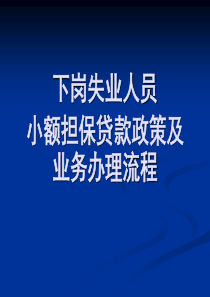 小额贷款流程